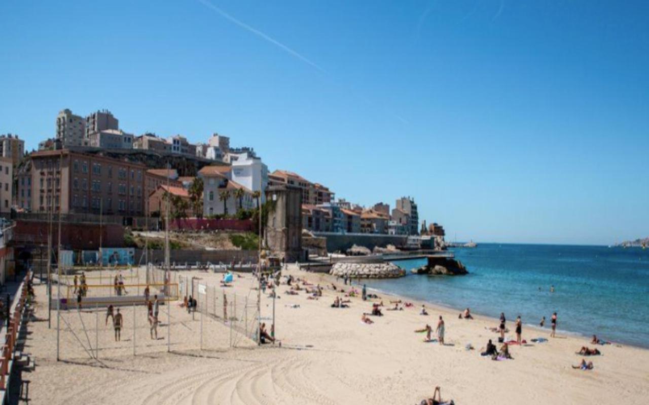 "Le Suez" Appartement Au Bord De Mer Catalans-Pharo Marseille Eksteriør bilde