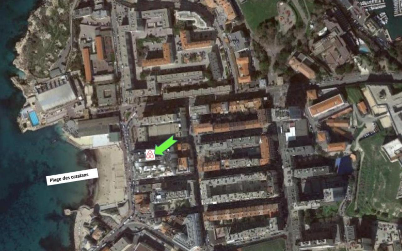"Le Suez" Appartement Au Bord De Mer Catalans-Pharo Marseille Eksteriør bilde
